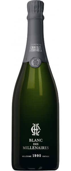 1995 75CL Champagne Charles Heidsieck, Blanc des Millenaires Brut