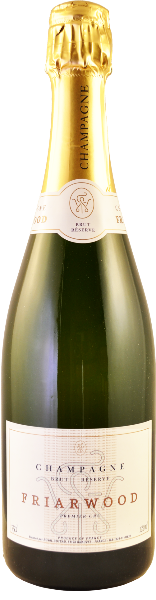NV 150CL Friarwood Champagne - Cotes des Blancs Friarwood 1er Cru - Brut