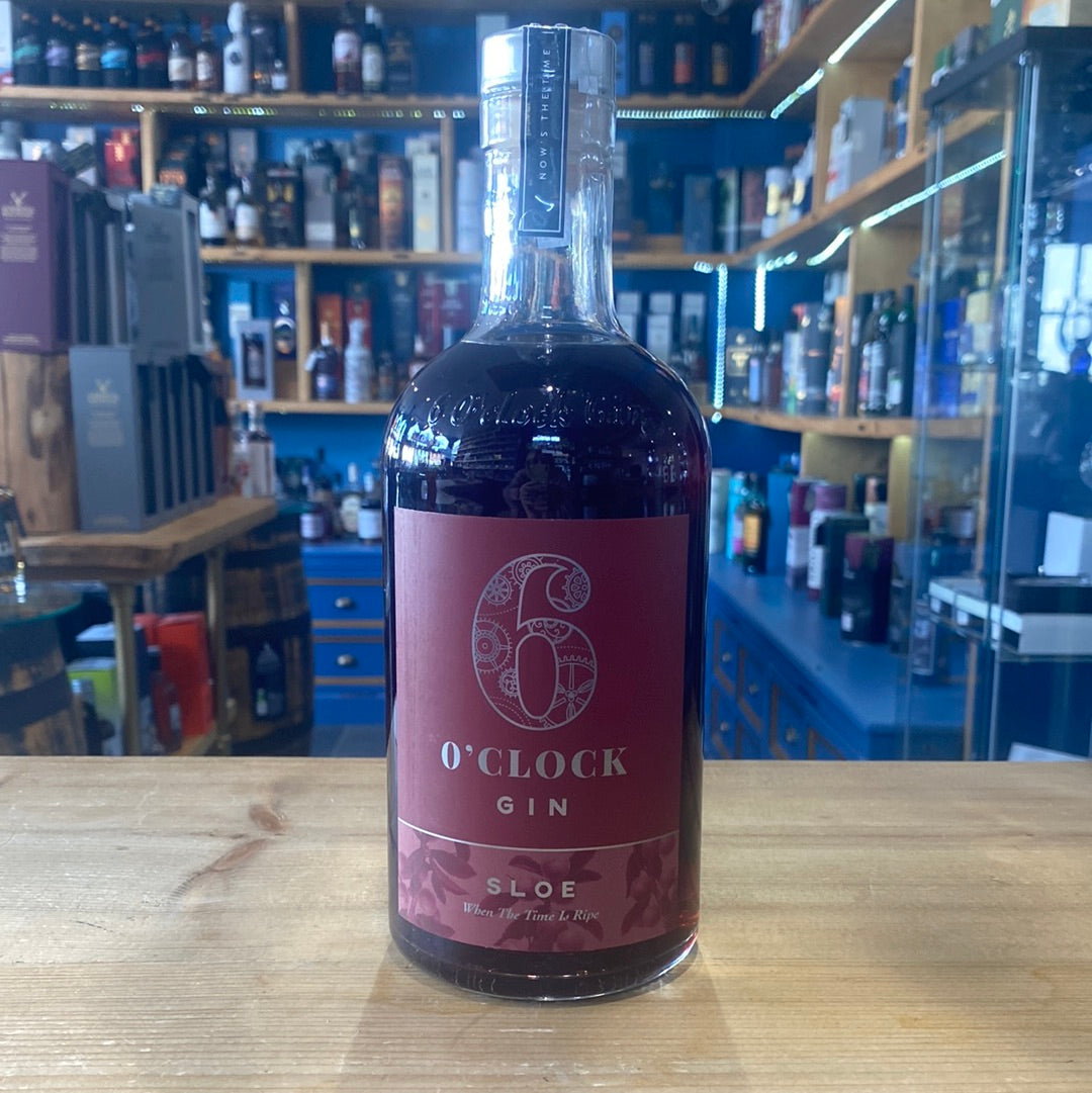 6 O'Clock Sloe Gin 70cl 26% - Just Wines