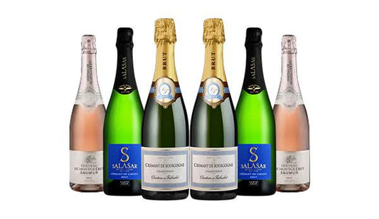 Exclusive French Sparkling Wine Mixed 75cl - 6 Bottles - Just Wines 