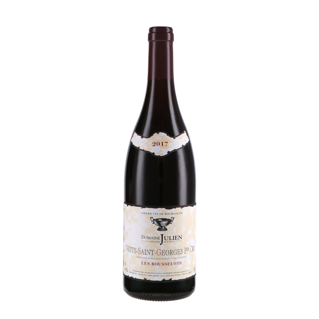 Domaine Julien Gerard & Fils Nuits-Saint-Georges Premier Cru Aux Bousselots 6X75cl - Just Wines 