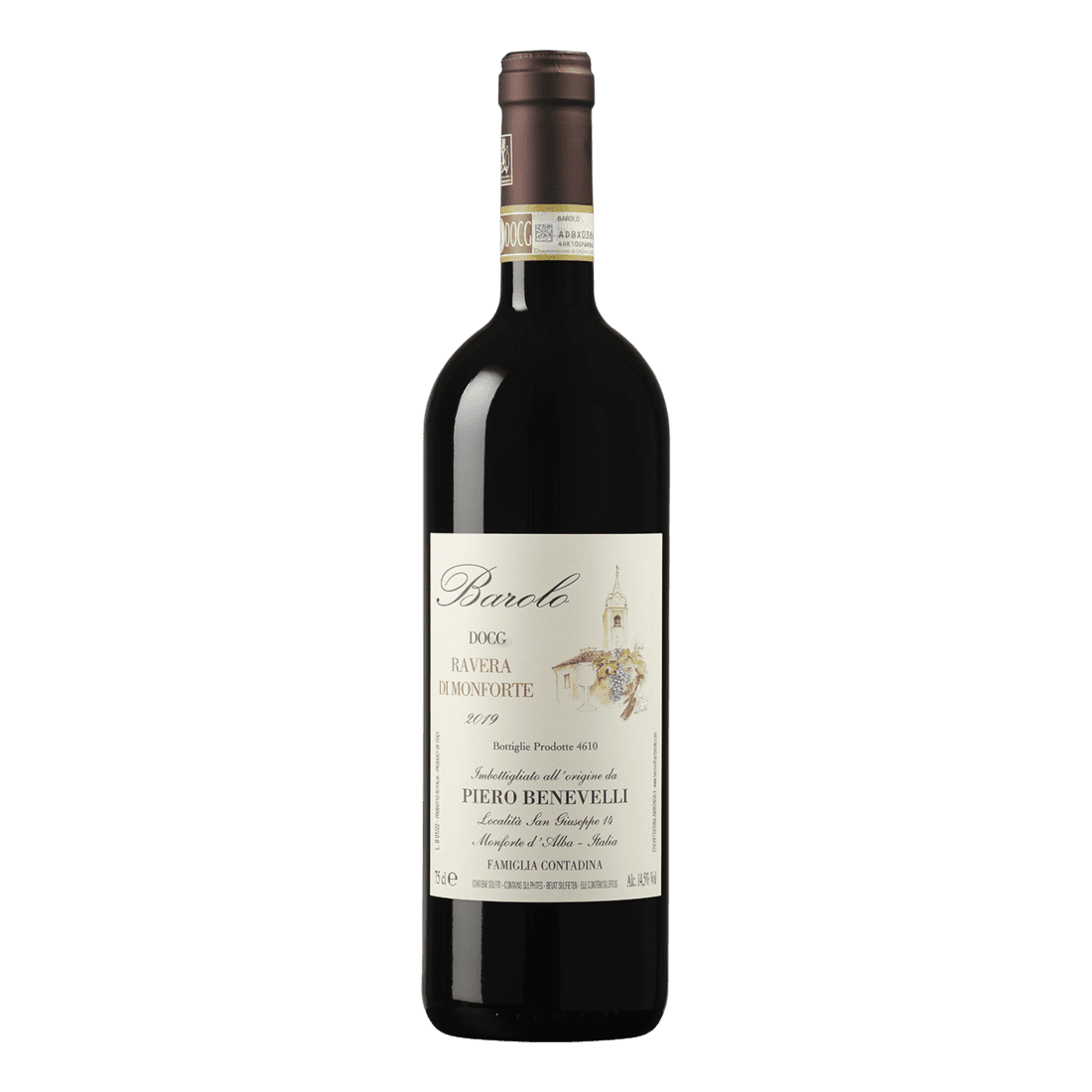 Benevelli Piero Barolo Ravera Monforte 6X75cl - Just Wines 