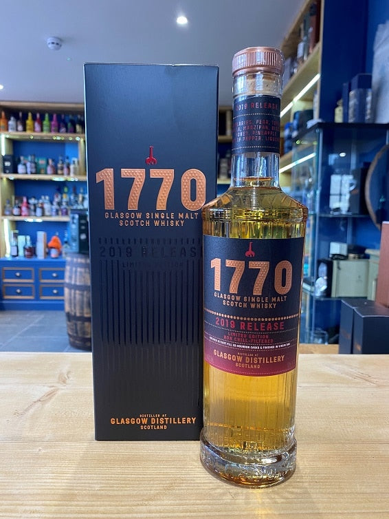 Glasgow 1770 Single Malt 2019 Release 46% 50cl - Just Wines 