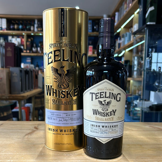 Teeling Irish Whiskey Small Batch in gold tin 70cl 46% - Just Wines