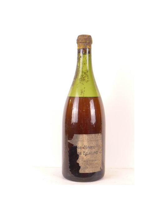 1900 à 1920 - marc de bourgogne - christian belleville eau de vie de marc (bouteille soufflée) - alcool - bourgogne - Just Wines 