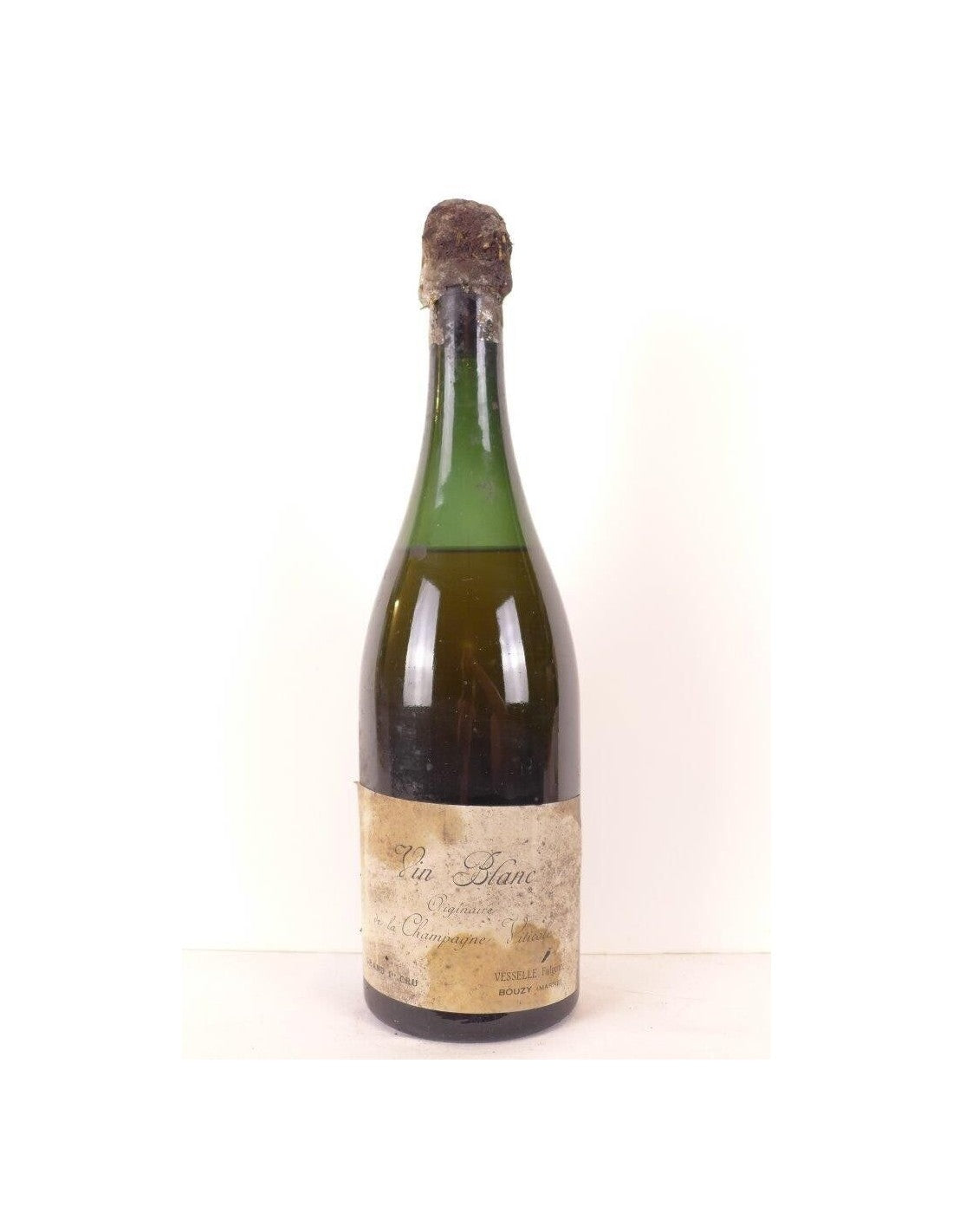 1910 à 1940 - bouzy - vesselle fulgence grand premier cru (coiffe abîmée années 1910 à 1940 b2) - blanc - coteaux champenois - Just Wines 