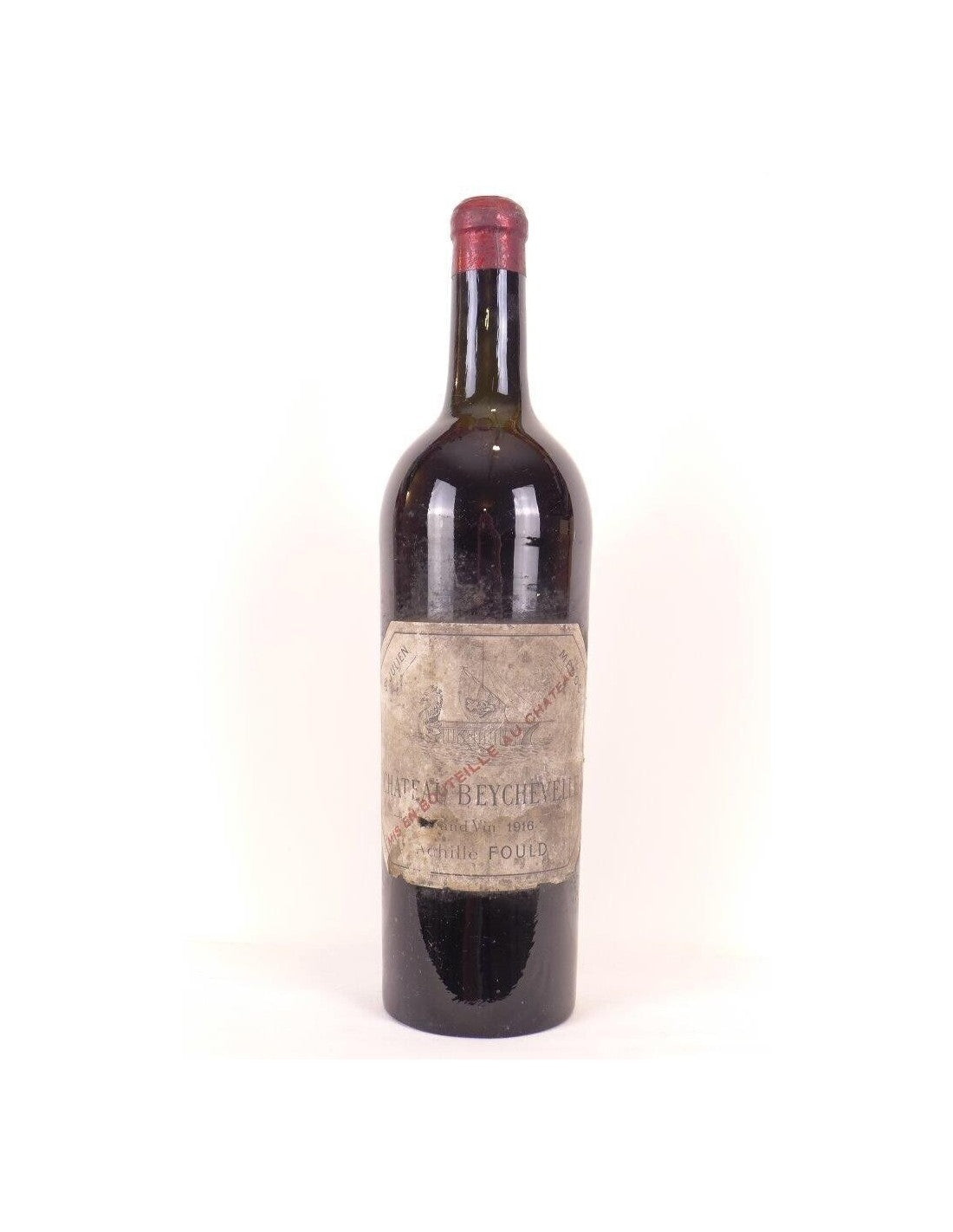 1916 - saint-julien - château beychevelle grand cru classé (bouteille soufflée) - rouge - bordeaux - Just Wines 