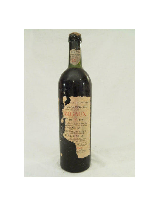 1924 - margaux - kressmann (collection tourny mise en bouteille en 1949) b1 - rouge - bordeaux - Just Wines 