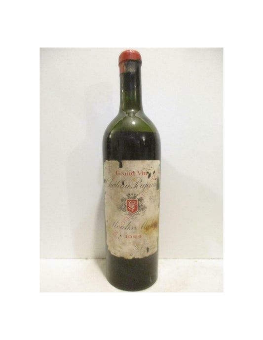 1924 - moulis - château poujeaux - rouge - bordeaux - Just Wines 