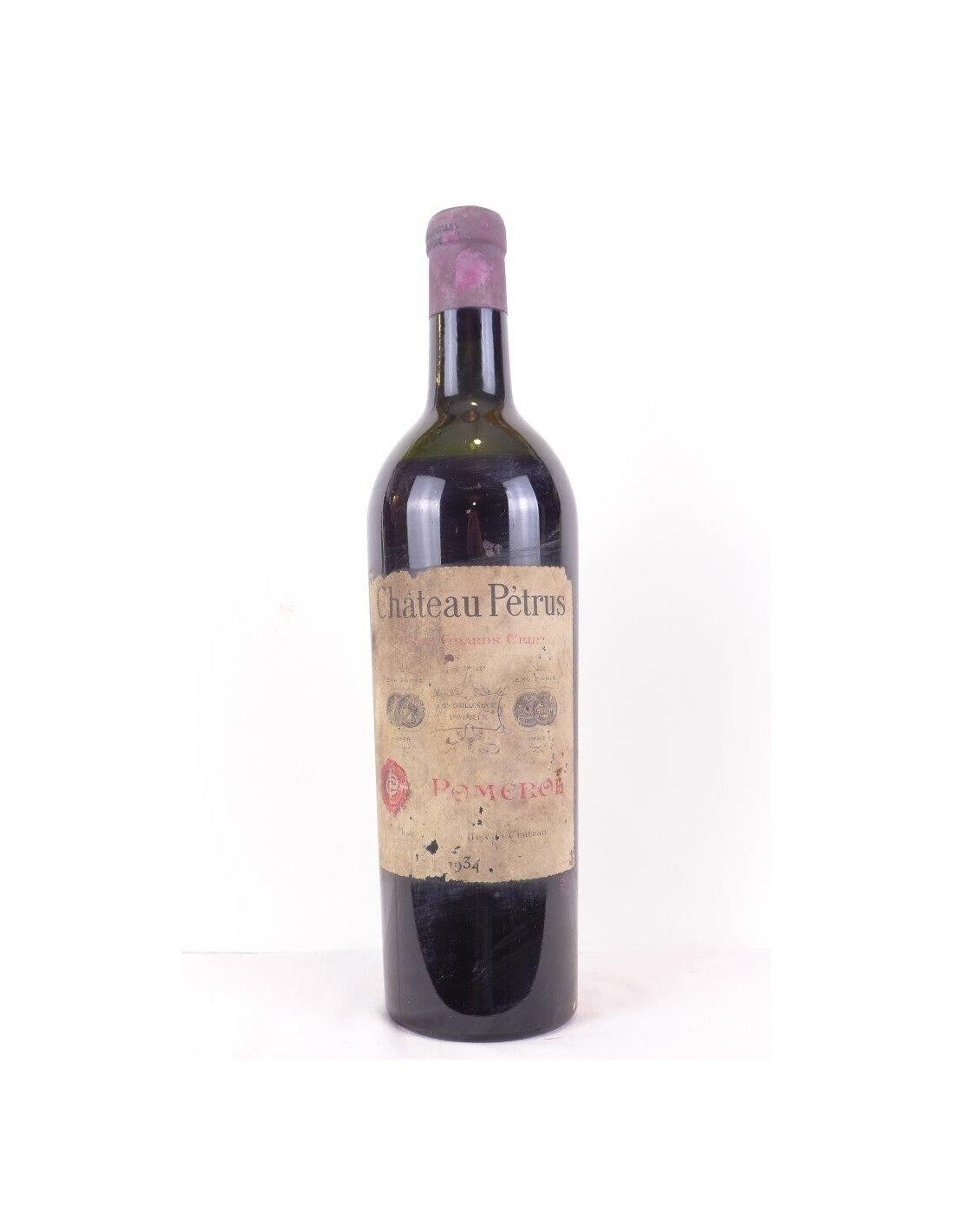 1934 - pomerol - château pétrus mise en bouteille au château - rouge - bordeaux - Just Wines 