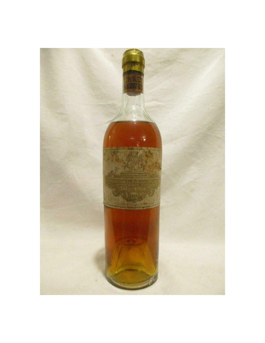 1934 - sauternes - château filhot marquis de lur saluces grand cru classé - liquoreux - bordeaux - Just Wines 