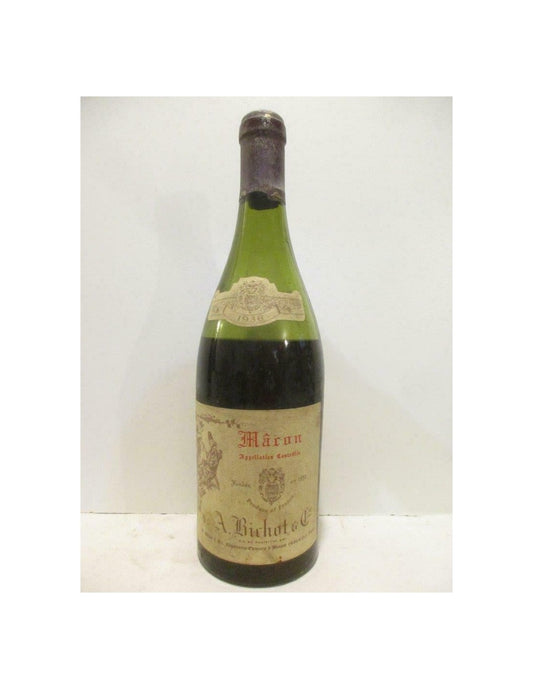 1936 - mâcon - albert bichot et cie (niveau bas) - rouge - bourgogne - Just Wines 