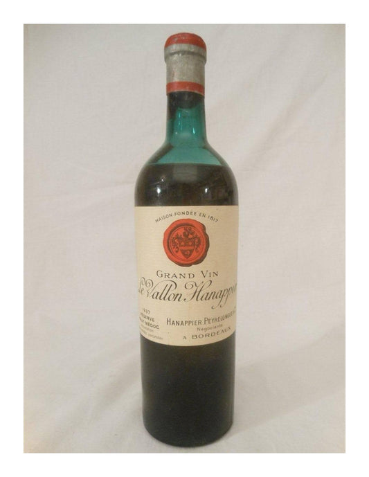 1937 - haut-médoc - le vallon hanappier - rouge - bordeaux - Just Wines 