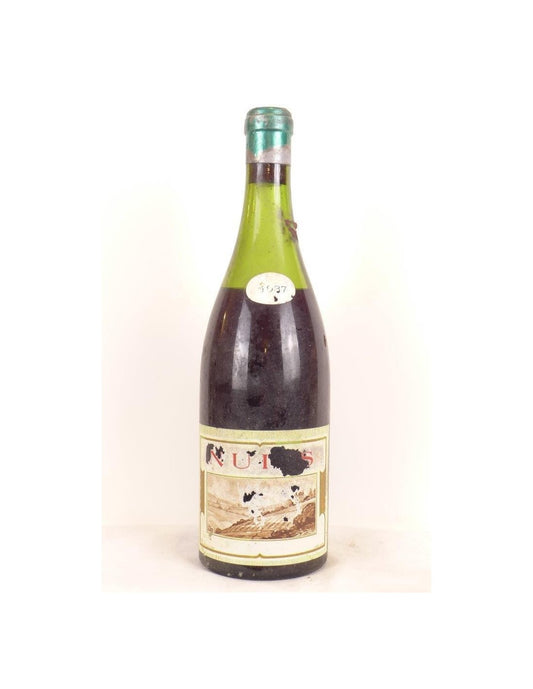 1937 - nuits - nuits (b1) - rouge - bourgogne - Just Wines 