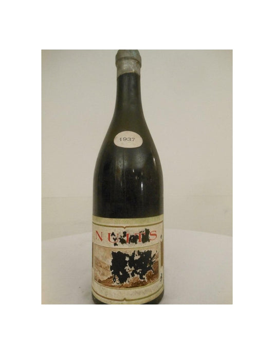 1937 - nuits - nuits - rouge - bourgogne france - Just Wines 