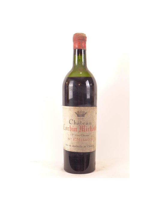 1937 - saint-émilion - château corbin michotte premier cru classé (capsule abîmée) - rouge - bordeaux - Just Wines 