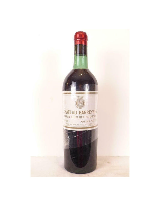 1938 - haut-médoc - château barreyres baron du périer de larsan - rouge - bordeaux - Just Wines 