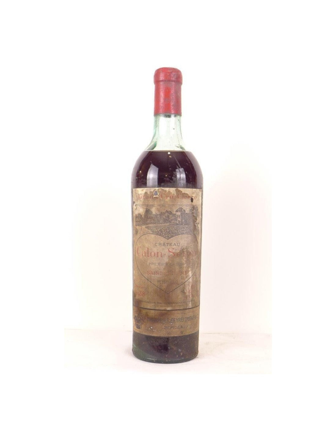 1938 - saint-estèphe - château calon-ségur grand cru classé - rouge - bordeaux - Just Wines 