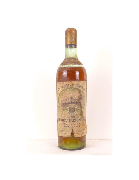 1939 - pessac-léognan - château carbonnieux grand cru classé - blanc - bordeaux - Just Wines 