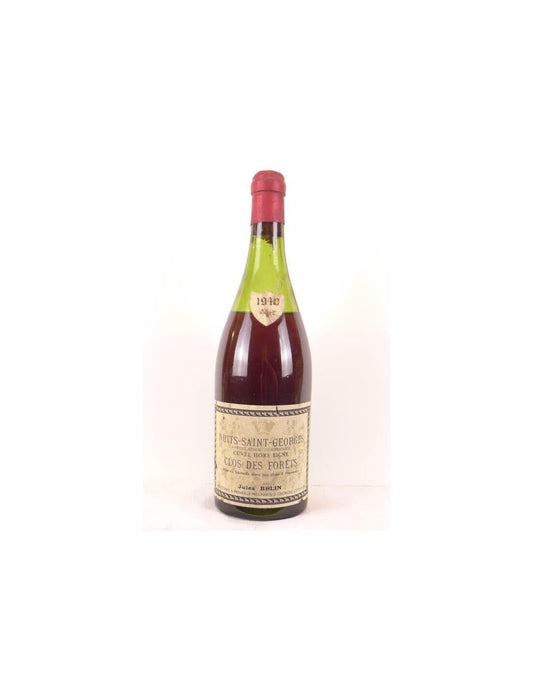 1940 - nuits saint-georges - jules belin clos des forêts (b1) - rouge - bourgogne - Just Wines UK 