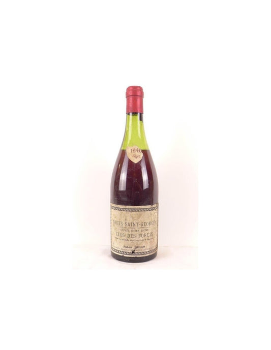 1940 - nuits saint-georges - jules belin clos des forêts - rouge - bourgogne - Just Wines 