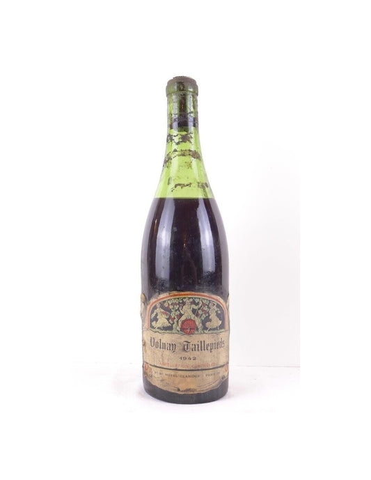 1942 - volnay - hotel claridge taillepeids (sans capsule) - rouge - bourgogne - Just Wines 