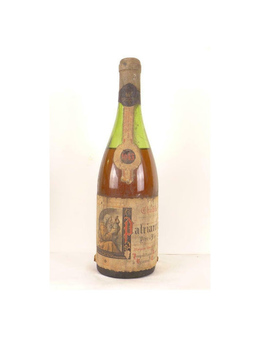 1943 - chablis - patriarche père et fils (b1) - blanc - bourgogne - Just Wines 