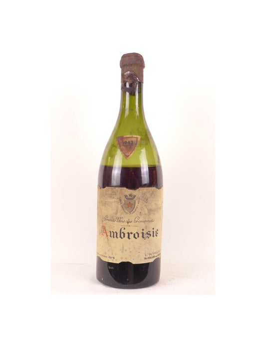 1943 - vin de table - L de vallouit ambroisie (niveau très bas capsule corrodée) - rouge - rhône - Just Wines 