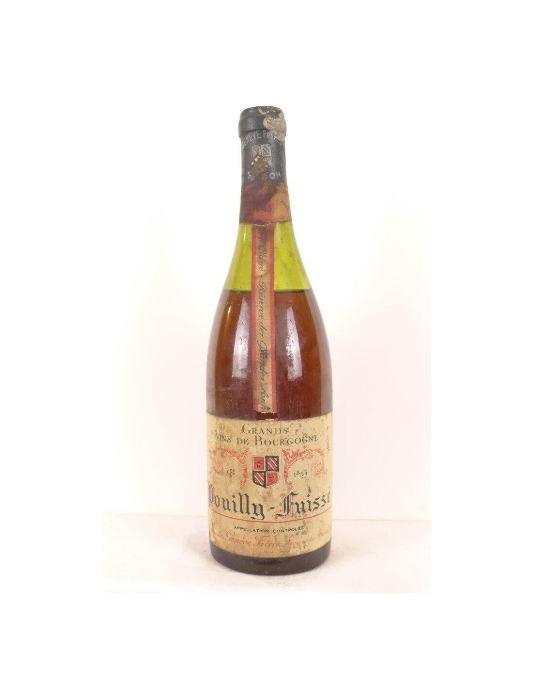 1945 - pouilly-fuissé - genève frères (b1) - blanc - bourgogne - Just Wines 