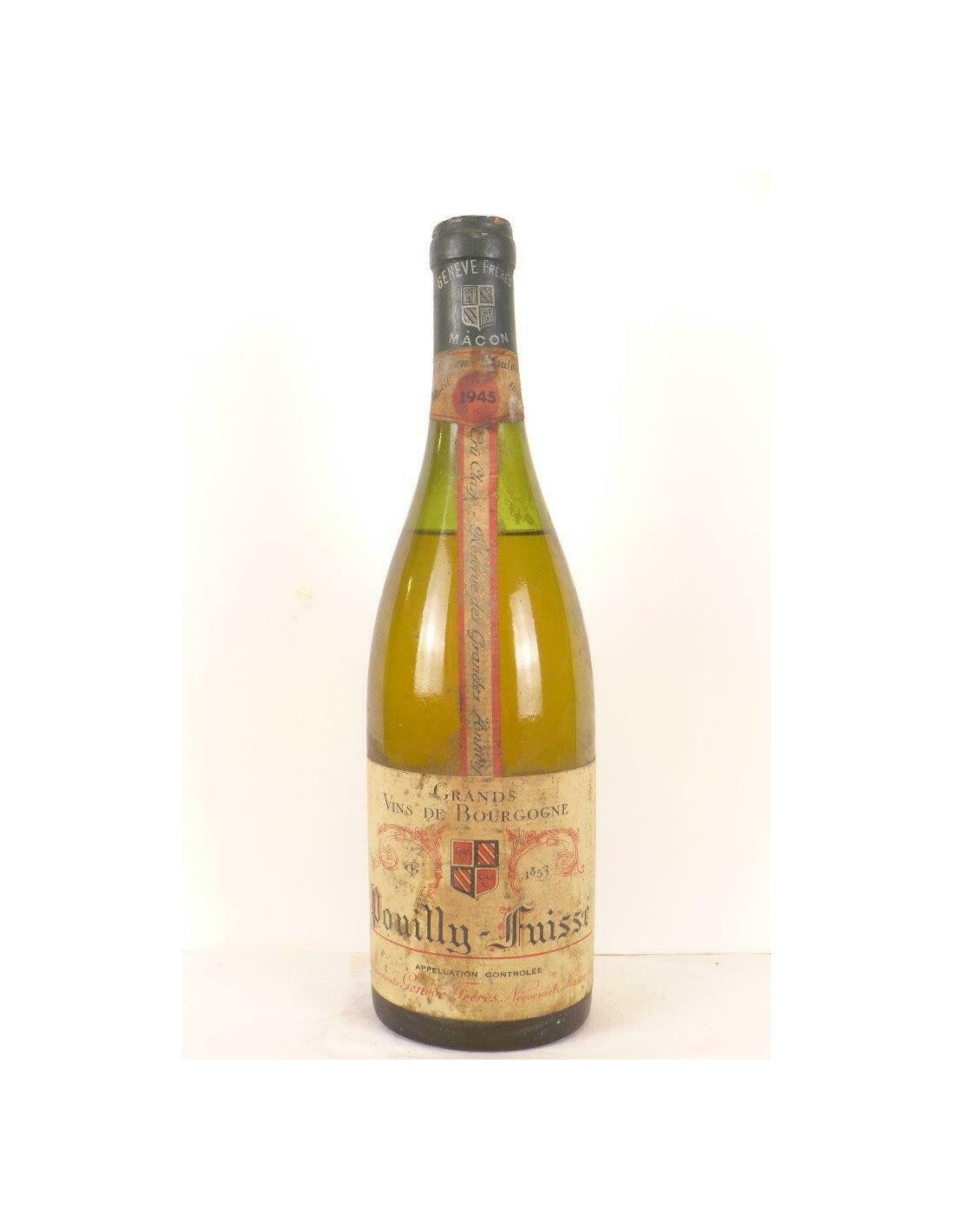 1945 - pouilly-fuissé - genève frères - blanc - bourgogne - Just Wines 