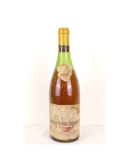 1945 - pouilly-fuissé - richard brémond premier cru (!!) (bouchon bas) - blanc - bourgogne - Just Wines 