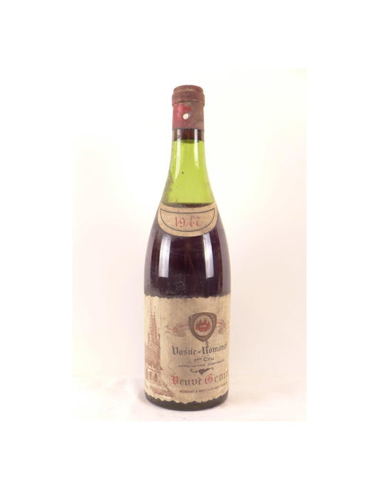 1947 - vosne-romanée - veuve genin premier cru - rouge - bourgogne - Just Wines 