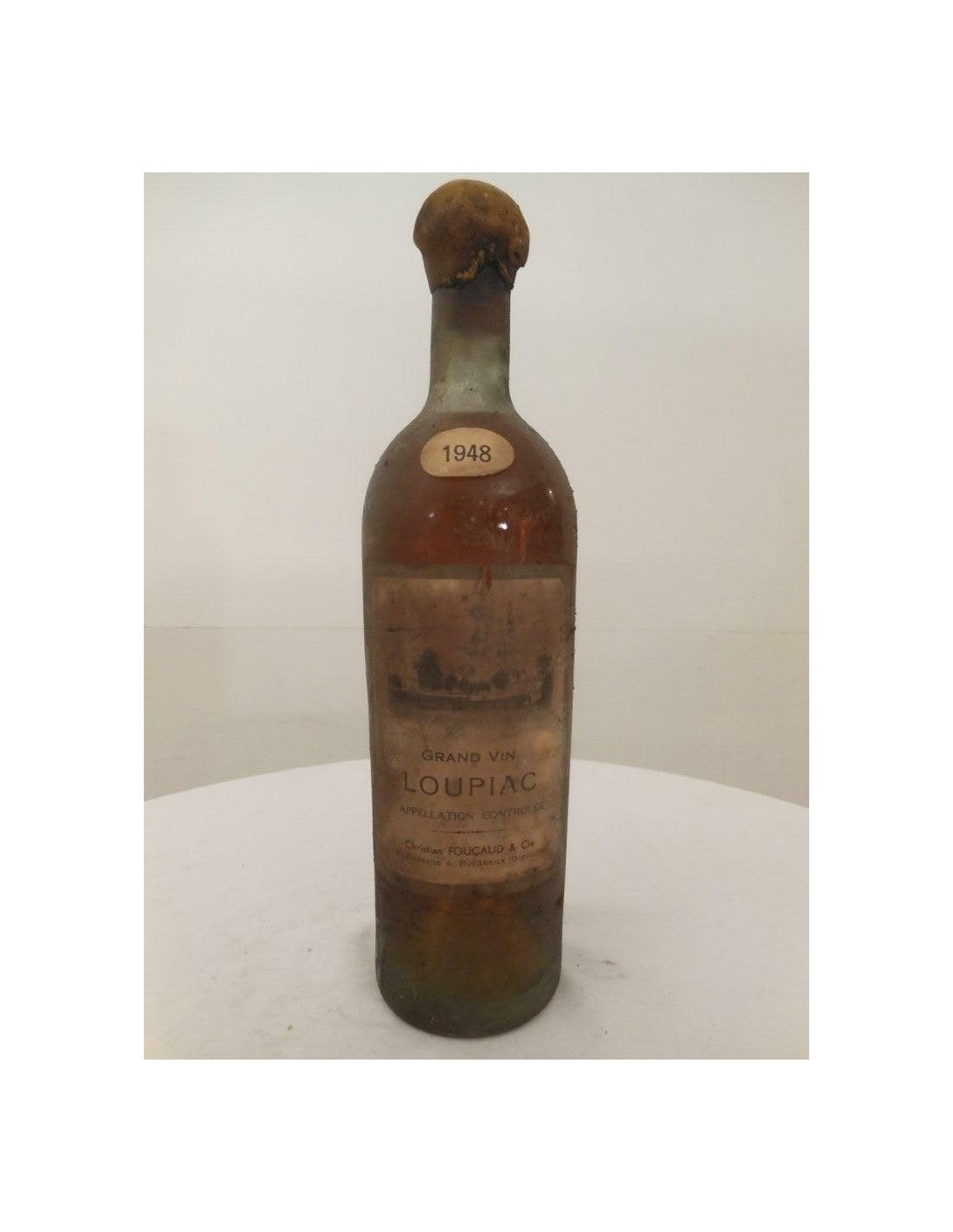 1948 - loupiac - christian foucaud - liquoreux - bordeaux france - Just Wines 