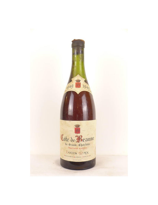 1949 - beaune - louis max la grande chatelaine (cire abîmée) - blanc - bourgogne - Just Wines 