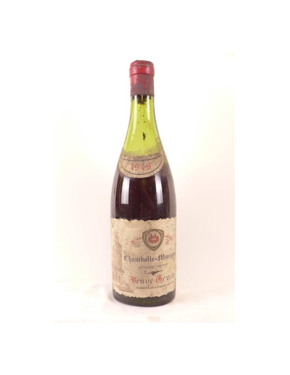 1949 - chambolle-musigny - veuve genin (niveau bas) - rouge - bourgogne - Just Wines 