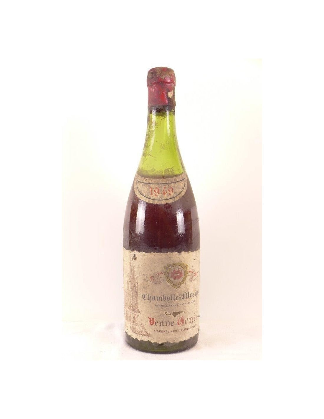 1949 - chambolle-musigny - veuve genin - rouge - bourgogne - Just Wines 