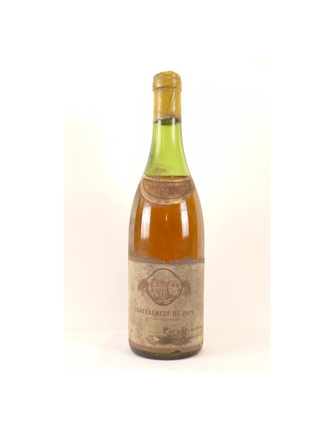 1949 - châteauneuf du pape - paul dargent (année juste lisible) - blanc - rhône - Just Wines 