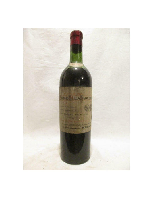 1949 - côtes de bourg - château mille secousses (b2) - rouge - bordeaux - Just Wines 