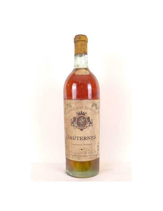 1949 - sauternes - grands chais saint-michel - liquoreux - bordeaux - Just Wines 