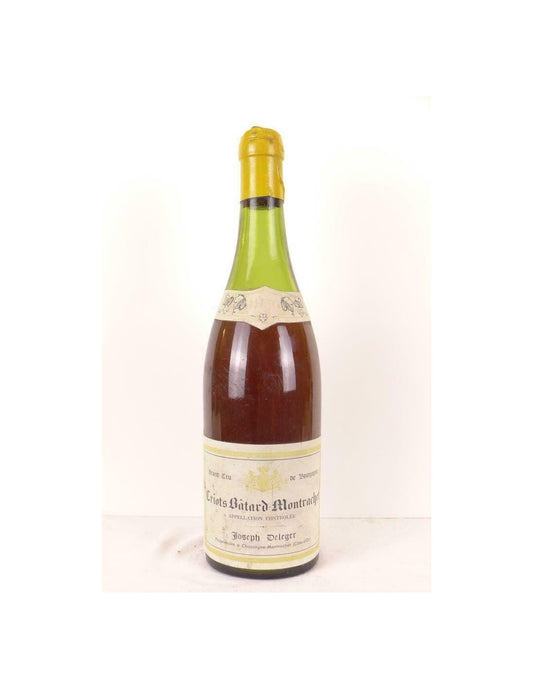 1950 - criots-bâtard-montrachet - joseph deleger grand cru (année juste lisible) - blanc - bourgogne - Just Wines 