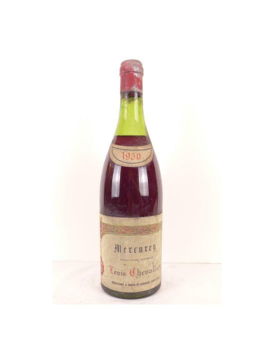 1950 - mercurey - louis chevallier - rouge - bourgogne - Just Wines 