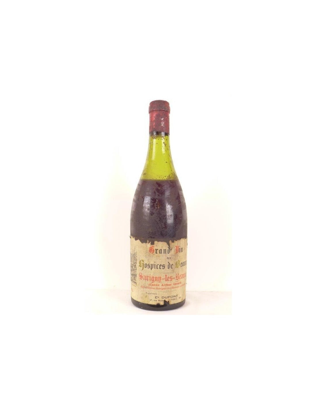 1950 - savigny les beaune - hospices de beaune ets dupont cuvée arthur girard (b1) - rouge - bourgogne - Just Wines 