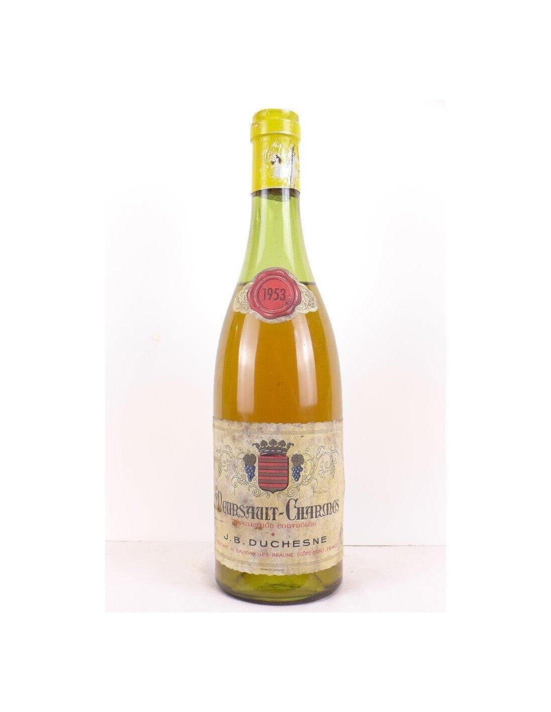 1953 - meursault - duchesne premier cru charmes - blanc - bourgogne - Just Wines 