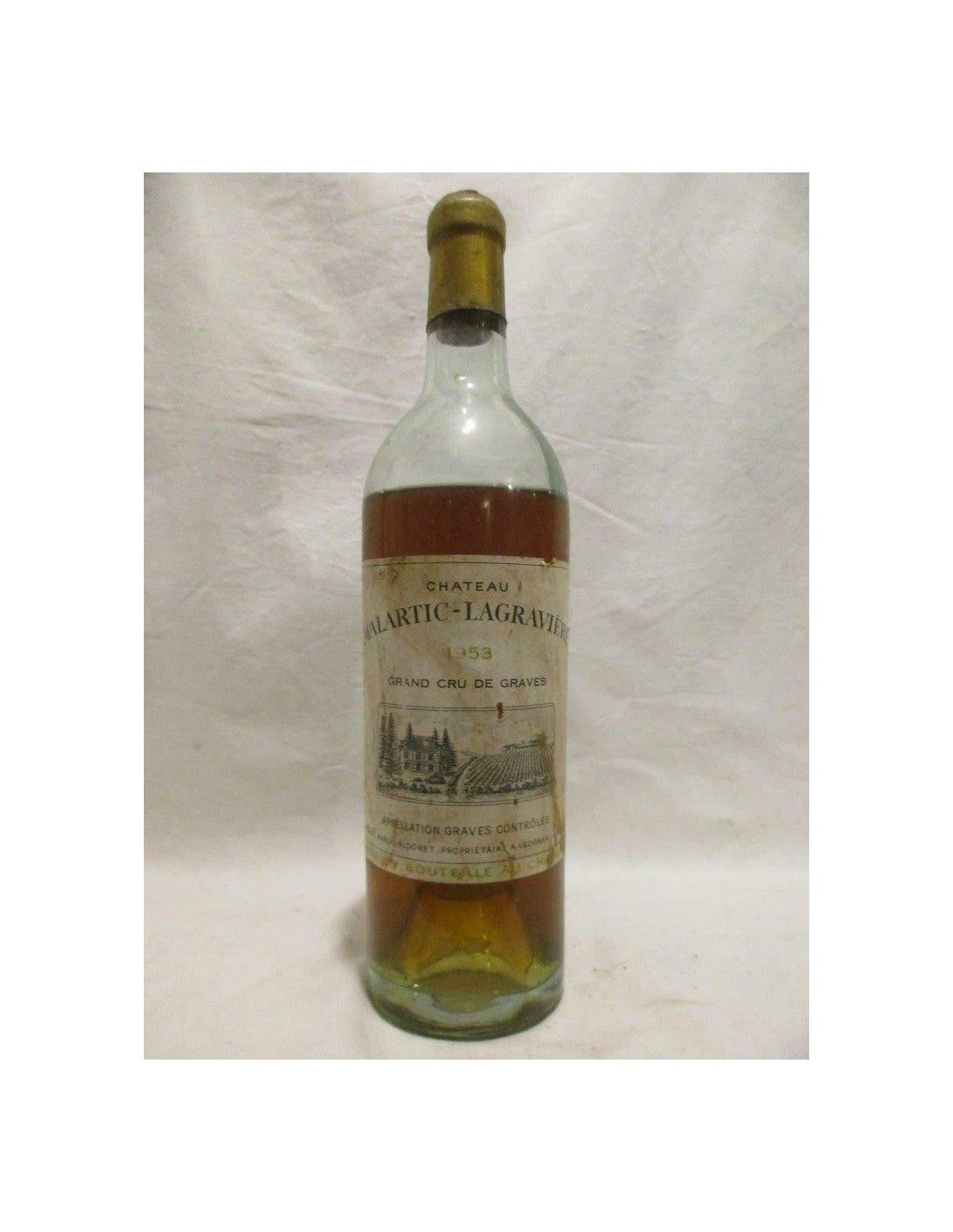 1953 - pessac-léognan - château malartic-lagravière grand cru classé - blanc - bordeaux - Just Wines 