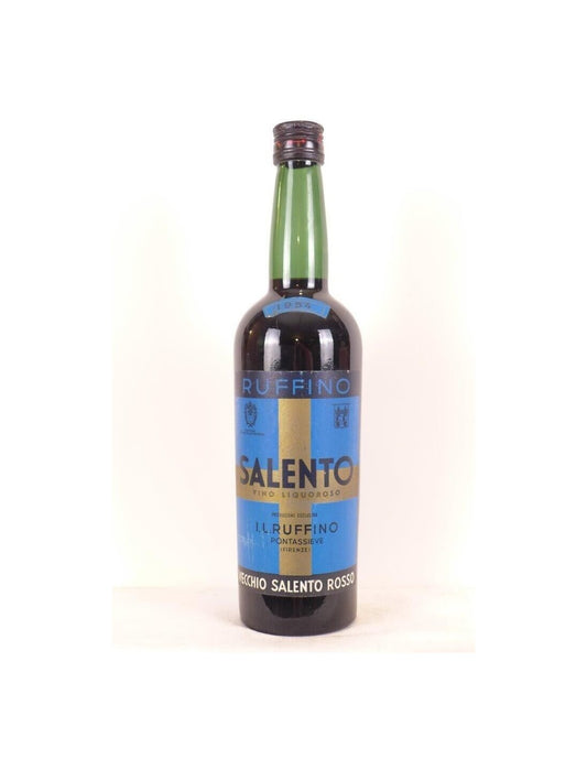 1954 - salento - ruffino vecchio rosso liquoroso - VD rouge - puglia Italie - Just Wines 