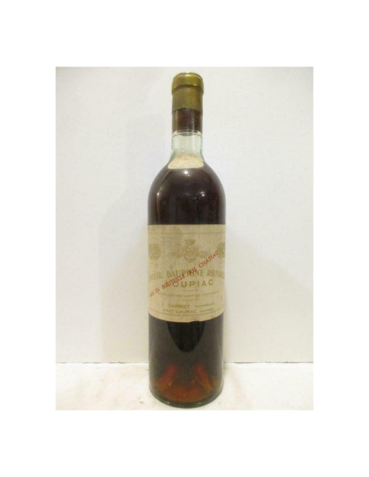 1955 - loupiac - château dauphiné rondillon - liquoreux - bordeaux - Just Wines 