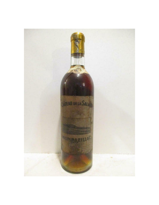 1955 - monbazillac - château de la salagre (étiquette tâchée) - liquoreux - sud-ouest - Just Wines 