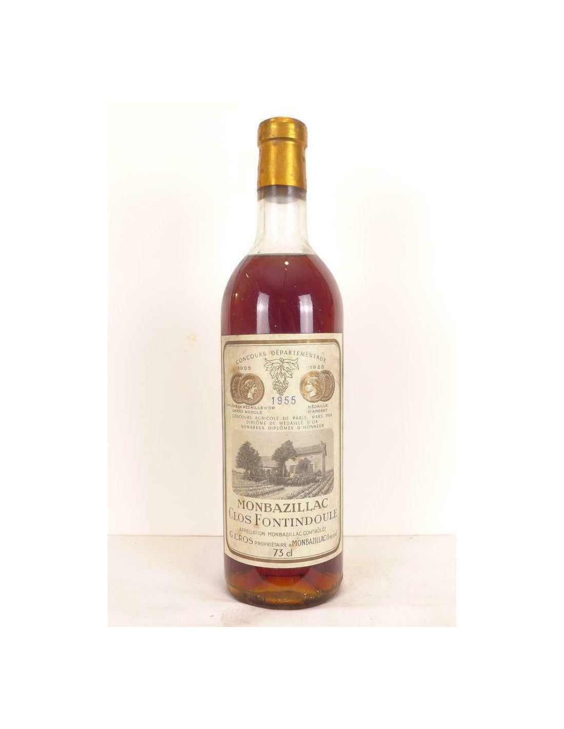 1955 - monbazillac - clos fontindoule - liquoreux - sud-ouest - Just Wines 