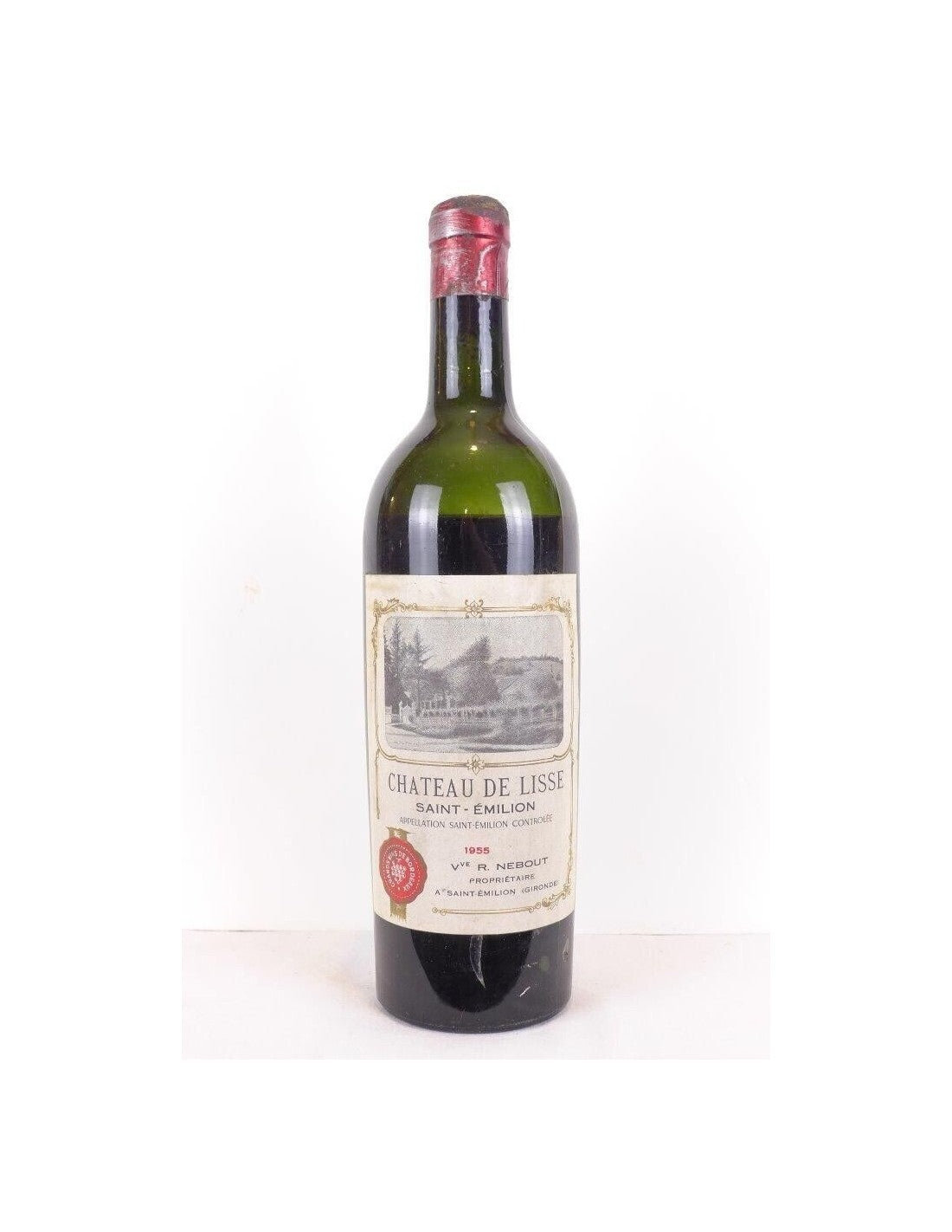 1955 - saint-émilion - château de lisse (niveau bas) - rouge - bordeaux - Just Wines 