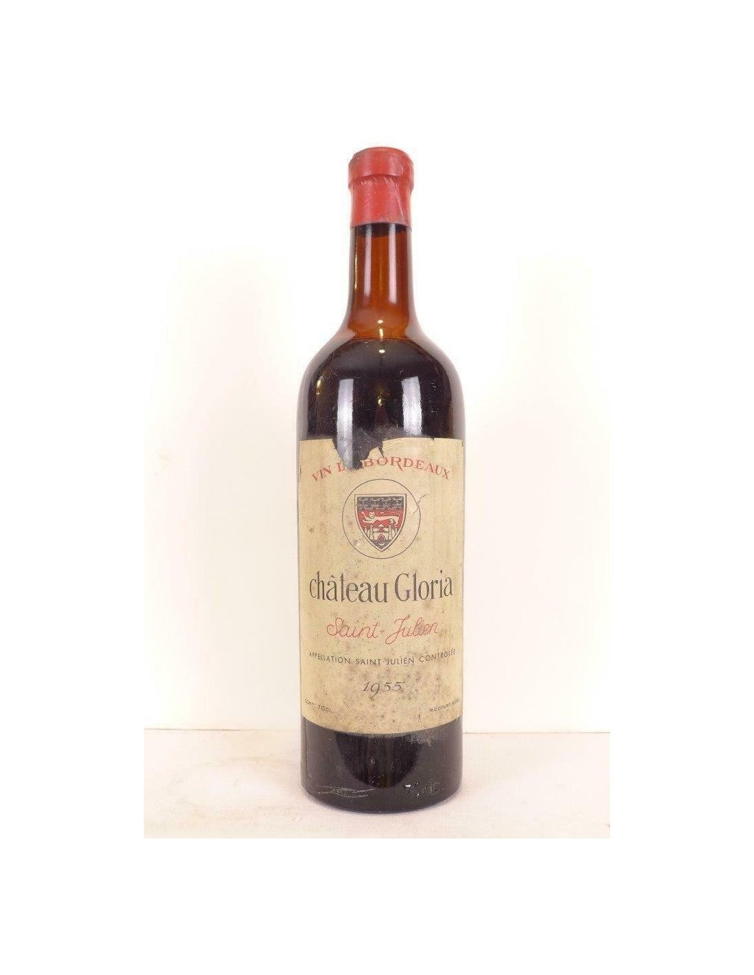 1955 - saint-julien - château gloria (mise belge) - rouge - bordeaux - Just Wines 